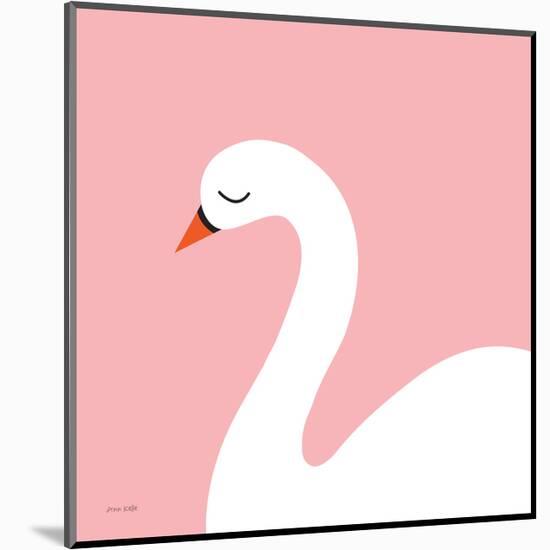 Swan-Ann Kelle-Mounted Art Print