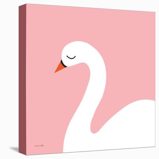 Swan-Ann Kelle-Stretched Canvas