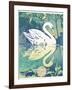 Swan-David Chestnutt-Framed Giclee Print