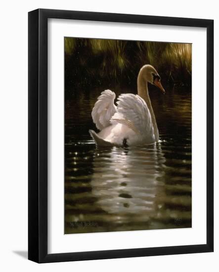 Swan-Michael Jackson-Framed Giclee Print