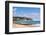 Swanage Beach and White Cliffs, Dorset, Jurassic Coast, England, United Kingdom, Europe-Matthew Williams-Ellis-Framed Photographic Print