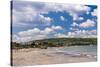 Swanage Beach, Dorset, Jurassic Coast, England, United Kingdom, Europe-Matthew Williams-Ellis-Stretched Canvas