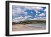 Swanage Beach, Dorset, Jurassic Coast, England, United Kingdom, Europe-Matthew Williams-Ellis-Framed Photographic Print