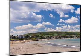 Swanage Beach, Dorset, Jurassic Coast, England, United Kingdom, Europe-Matthew Williams-Ellis-Mounted Photographic Print