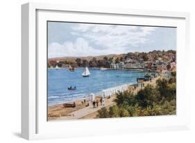 Swanage, Looking S-Alfred Robert Quinton-Framed Giclee Print