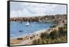 Swanage, Looking S-Alfred Robert Quinton-Framed Stretched Canvas