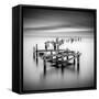 Swanage Remains-Rob Cherry-Framed Stretched Canvas