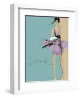 Swank-Ashley David-Framed Giclee Print