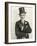 Swanky Gentleman in Top Hat-null-Framed Photo