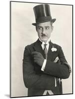 Swanky Gentleman in Top Hat-null-Mounted Photo