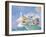 Swans a Swimming-Scott Westmoreland-Framed Art Print