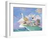 Swans a Swimming-Scott Westmoreland-Framed Art Print