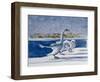 Swans at Kensington Palace-Isabel Hutchison-Framed Giclee Print