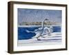Swans at Kensington Palace-Isabel Hutchison-Framed Giclee Print