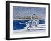 Swans at Kensington Palace-Isabel Hutchison-Framed Giclee Print