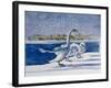 Swans at Kensington Palace-Isabel Hutchison-Framed Giclee Print