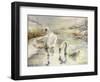 Swans in Winter-Karen Armitage-Framed Giclee Print