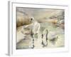 Swans in Winter-Karen Armitage-Framed Giclee Print