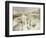 Swans in Winter-Karen Armitage-Framed Premium Giclee Print