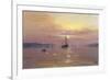 Swans Over Still Waters-Clive Madgwick-Framed Giclee Print