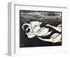 Swans-Félix Vallotton-Framed Giclee Print