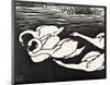 Swans-Félix Vallotton-Mounted Giclee Print