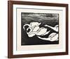 Swans-Félix Vallotton-Framed Giclee Print