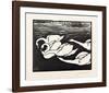 Swans-Félix Vallotton-Framed Giclee Print