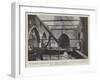 Swanscombe Parish Church, Near Gravesend, Destroyed by Lightning and Fire on 14 August-null-Framed Giclee Print