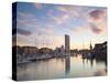 Swansea Marina, West Glamorgan, South Wales, Wales, United Kingdom, Europe-Billy Stock-Stretched Canvas