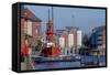 Swansea-Charles Bowman-Framed Stretched Canvas