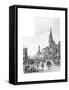 Swanston Street Looking North, Melbourne, Victoria, Australia, 1886-Johnson-Framed Stretched Canvas