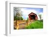 Swartz Covered Bridge-SNEHITDESIGN-Framed Photographic Print