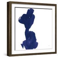 Swash I Indigo-Chris Paschke-Framed Art Print