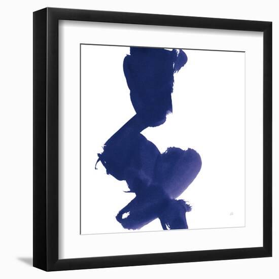 Swash II Indigo-Chris Paschke-Framed Art Print