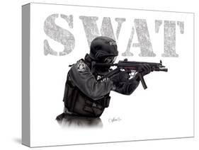 SWAT-Marc Wolfe-Stretched Canvas