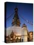 Swayambhunath Buddhist Stupa on a Hill Overlooking Kathmandu, Unesco World Heritage Site, Nepal-Don Smith-Stretched Canvas