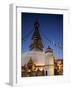 Swayambhunath Buddhist Stupa on a Hill Overlooking Kathmandu, Unesco World Heritage Site, Nepal-Don Smith-Framed Photographic Print