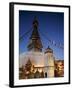 Swayambhunath Buddhist Stupa on a Hill Overlooking Kathmandu, Unesco World Heritage Site, Nepal-Don Smith-Framed Photographic Print