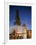 Swayambhunath Buddhist Stupa on a Hill Overlooking Kathmandu, Unesco World Heritage Site, Nepal-Don Smith-Framed Photographic Print