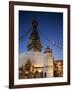 Swayambhunath Buddhist Stupa on a Hill Overlooking Kathmandu, Unesco World Heritage Site, Nepal-Don Smith-Framed Photographic Print