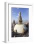 Swayambhunath Buddhist Stupa or Monkey Temple, Kathmandu, Nepal-Peter Adams-Framed Photographic Print