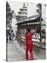 Swayambhunath (Monkey Temple), Kathmandu, Nepal-Ethel Davies-Stretched Canvas