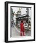 Swayambhunath (Monkey Temple), Kathmandu, Nepal-Ethel Davies-Framed Photographic Print