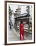 Swayambhunath (Monkey Temple), Kathmandu, Nepal-Ethel Davies-Framed Photographic Print