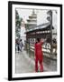 Swayambhunath (Monkey Temple), Kathmandu, Nepal-Ethel Davies-Framed Photographic Print