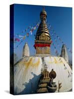 Swayambhunath Stupa (Monkey Temple), Kathmandu, Nepal, Asia-Gavin Hellier-Stretched Canvas