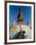 Swayambhunath Stupa (Monkey Temple), Kathmandu, Nepal, Asia-Gavin Hellier-Framed Photographic Print