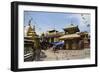 Swayambhunath Stupa (Monkey Temple), UNESCO World Heritage Site, Kathmandu, Nepal, Asia-Peter Barritt-Framed Photographic Print