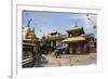 Swayambhunath Stupa (Monkey Temple), UNESCO World Heritage Site, Kathmandu, Nepal, Asia-Peter Barritt-Framed Photographic Print